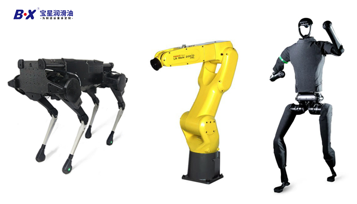 Lubrication guide for humanoid robots
