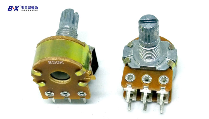 Potentiometer lubrication solution