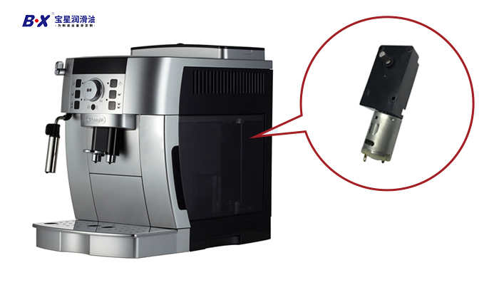 Guide for lubrication and maintenance of the worm gear mechanism of the coffee grinder
