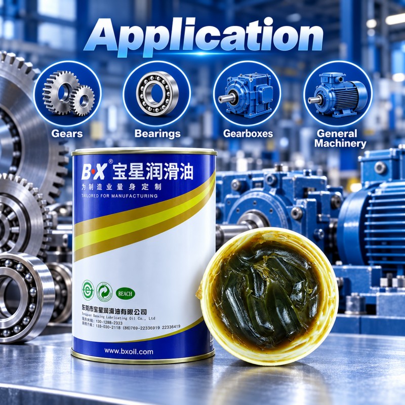 BX-136/3C Extreme Pressure Lithium Grease for Heavy Duty Machinery