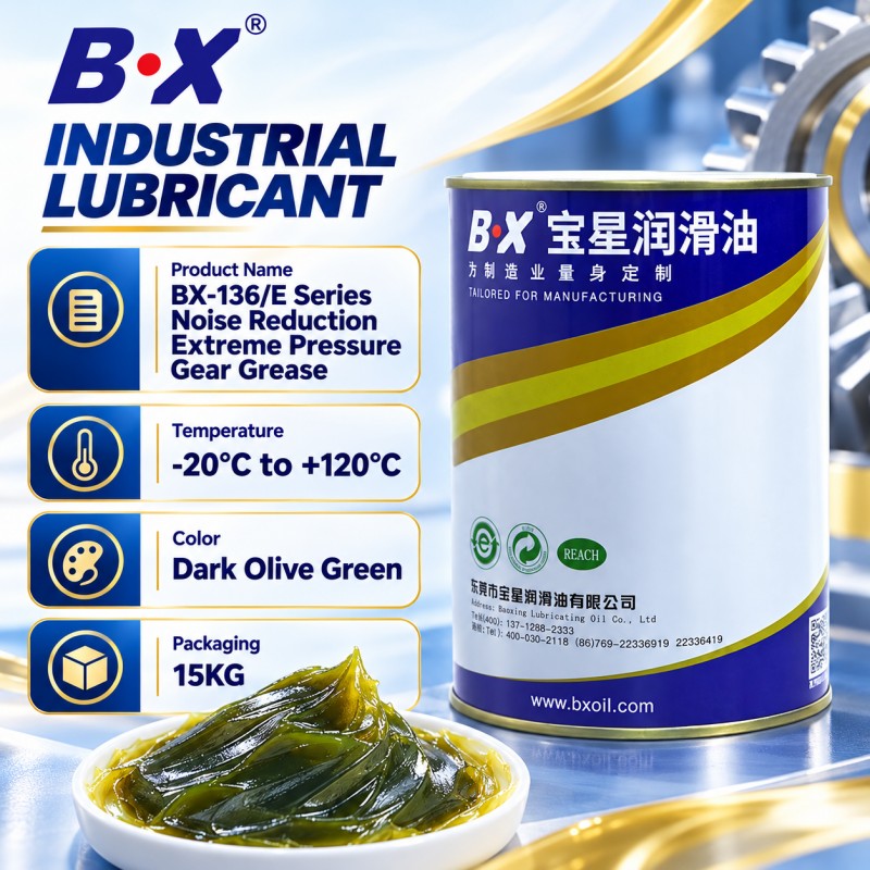 BX-136-LT Series Silencing Anti-Extreme Pressure Gear Grease