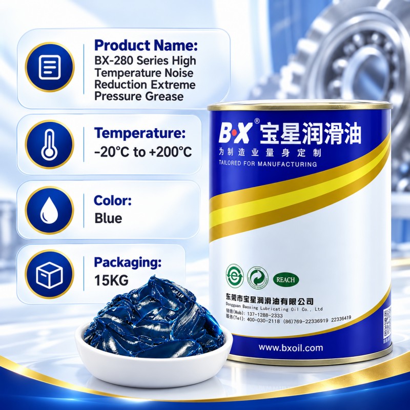 BX-280 Series High temperature silencing oil resistant to extreme pressure