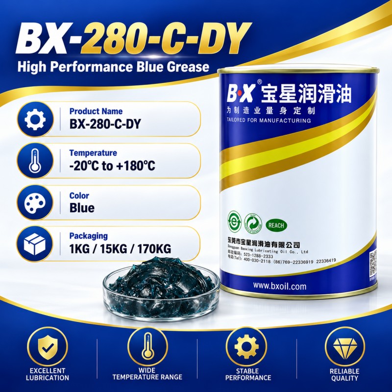 BX-280/B Series High temperature silencing oil resistant to extreme pressure