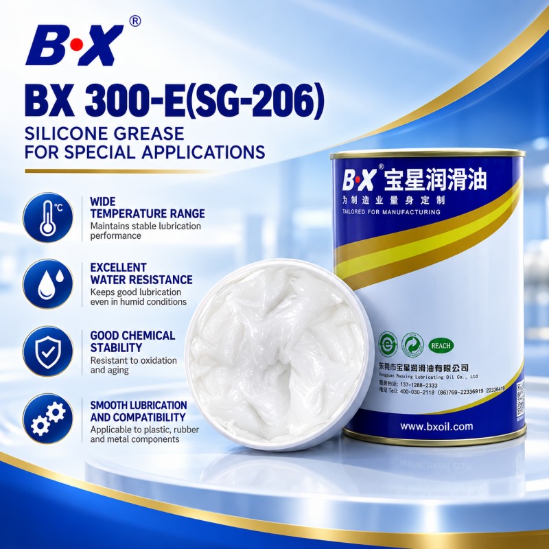 BX-300/E(SG) Series Food Grade High Temperature Full-Effect Perfluoropolyether Grease