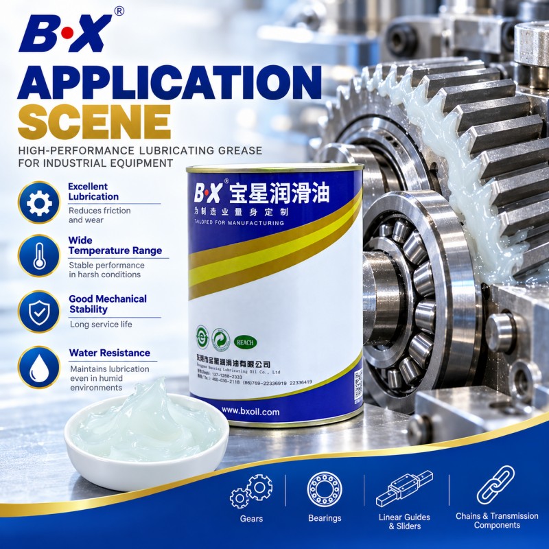 BX-300/E(A) Wide Temperature And High Lubrication Silencer Grease