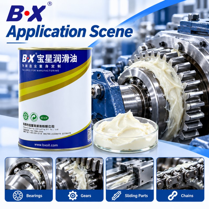 BX-300/F(8)-JR Food Grade Anti-Wear 3D Printer Grease