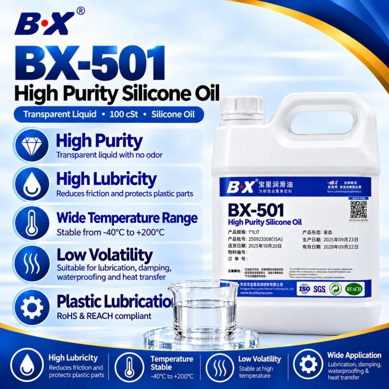 BX-501 High Purity Silicon Oil series 100CST