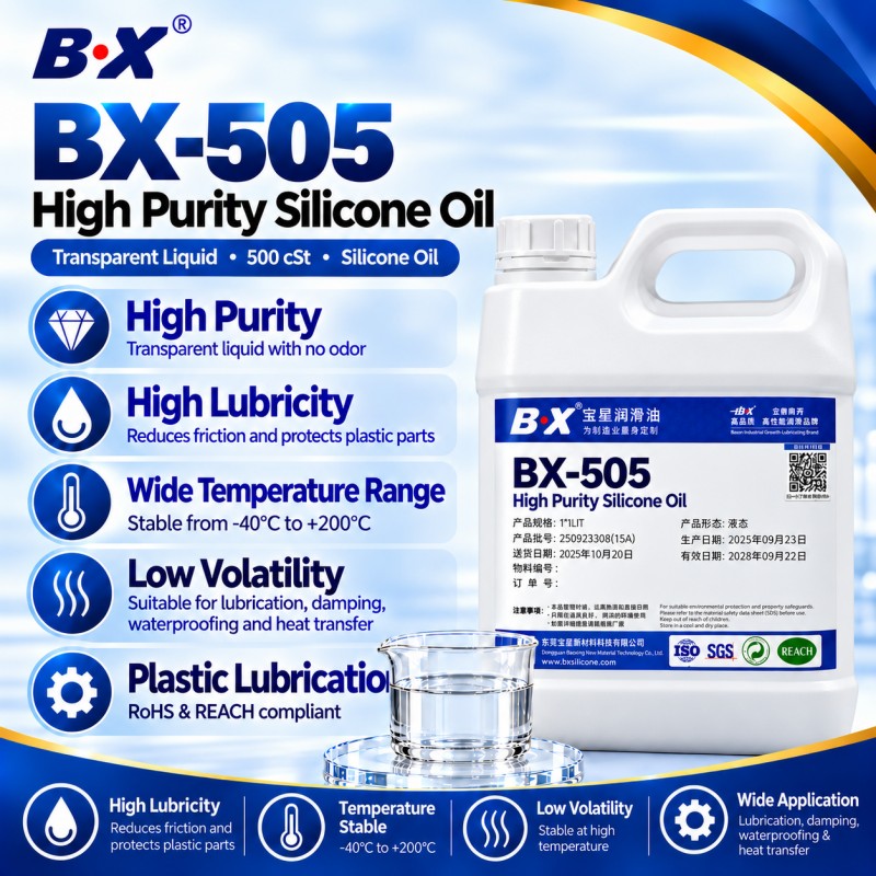 BX/505 High Purity Silicon Oil series 500CST