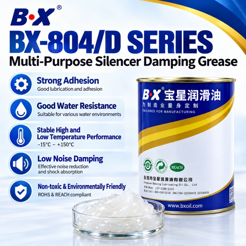 BX-804 Series Multi-Purpose Silencer Damping Grease