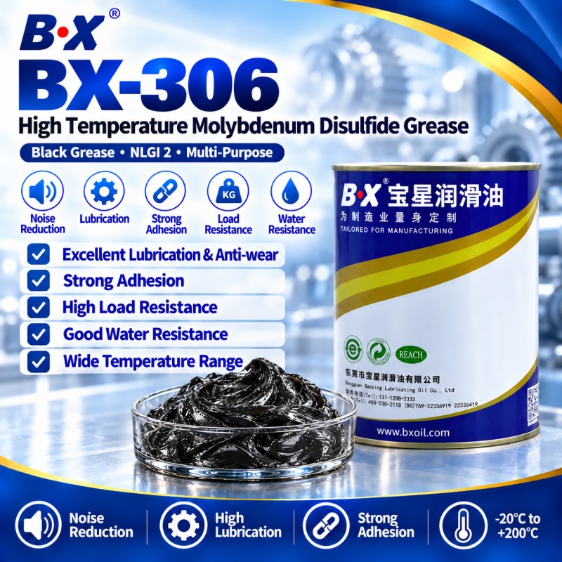 BX-306/A/B/C High Temperature Molybdenum Disulfide Grease
