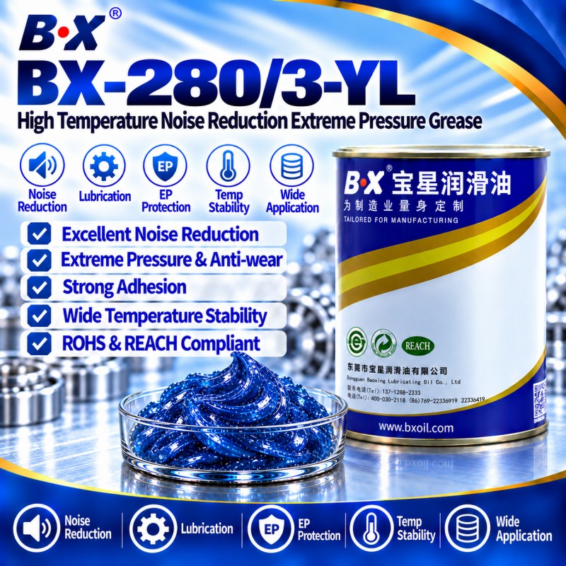 BX-280/3 High Temperature Silencing Resistance to Extreme Pressure Grease