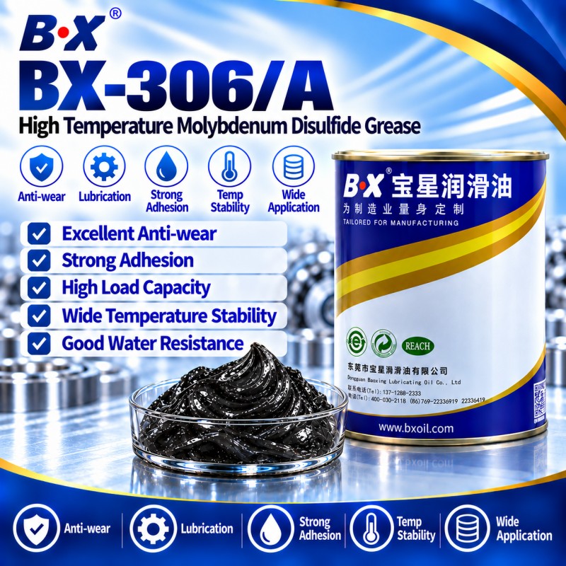 BX-306 High Temperature Molybdenum Disulfide Greas