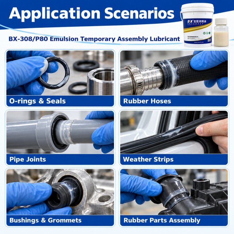 BX 308 P80 Emulsion Temporary Assembly Lubricant